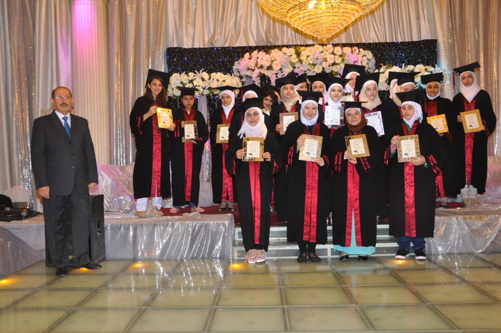 حفلة تكريم أوائل الصف التاسع للعام الدراسي 2014-2015 